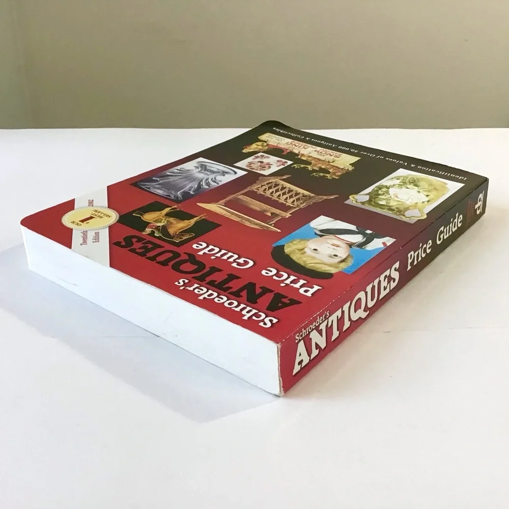 Schroeder’s Antiques Price Guide Book 20th Edition 2002 History Identification